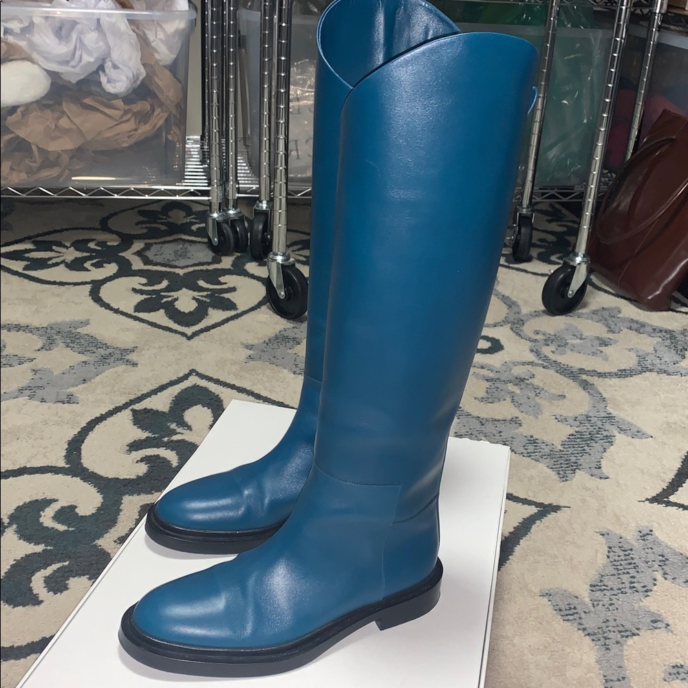 Jil Sander boots 38 sea blue - Picture 4 of 12